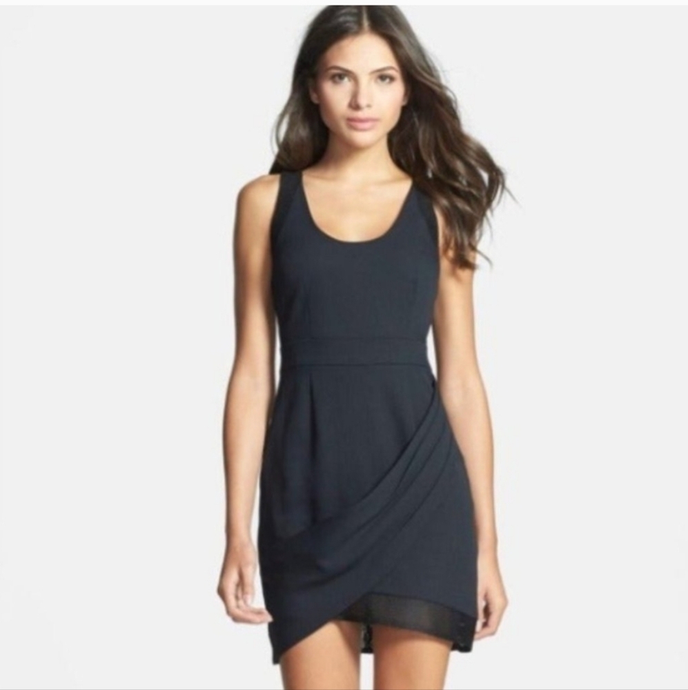 Rebecca Minkoff Women's Black Sleeveless Acapulco Dress Size 8 Cocktail